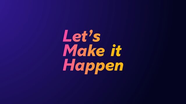 Clean Modern Gradient 3 Line Kinetic Title Intro