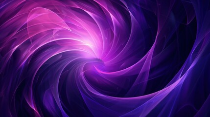 Obraz premium Purple Abstract Wave Wallpaper