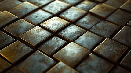 Naklejka premium Metal Surface Close Up