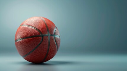 A Basketball Ball Isolated Against A White Background, Wallpaper Pictures, Background Hd