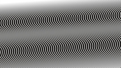 Black and white stripes abstract background vector image