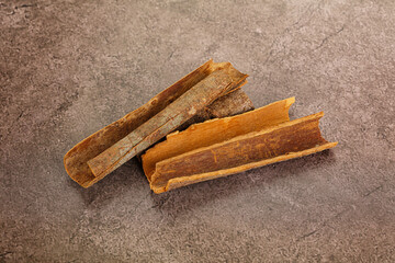 Natural wild organic cinnamon aroma