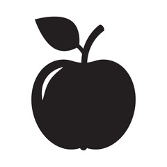 Fototapeta premium Apple icon. Apple sign symbol for web site and app design.