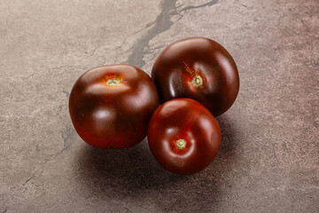 Organic natural juicy Kumato tomato