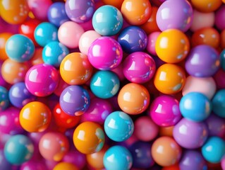 Fototapeta premium Colorful Candy Close-Up