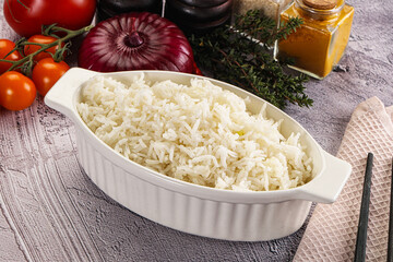 Indian cuisine Steamed basmati rice