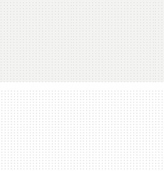 Bullet journal page, simple polka dot grid background. Paper pattern. Halftone texture, retro office. Planer, note small spots. 