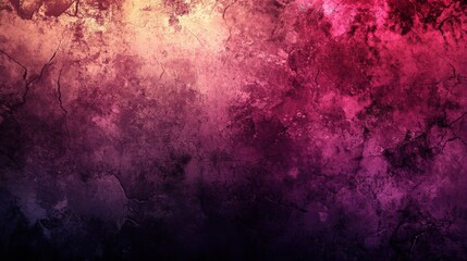 Grunge horror background with a chaotic mix of trash black, muted tan, deep pink, and eerie purple splashes, creating a dark, unsettling atmosphere