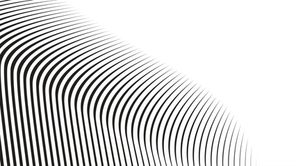 Black and white stripes abstract background vector image