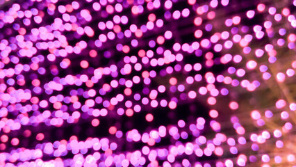 abstract blurred bokeh of night light