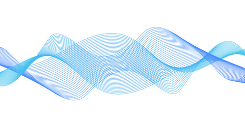 Modern glowing wavy lines with technology connection concept. Abstract technology lines mesh background. Abstract digital motion lines. Vector wave curve gradient pattern blend.