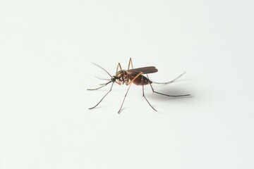 Mosquito on white surface