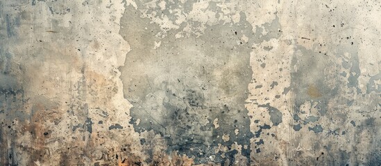 Fototapeta premium Retro style background with natural cement texture for a vintage look suitable for design projects needing a grungy aged aesthetic ideal for art patterns with copy space image