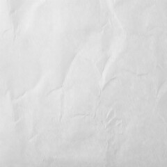 Obraz premium White crinkled paper texture background
