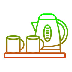 Obraz premium Tea party Icon