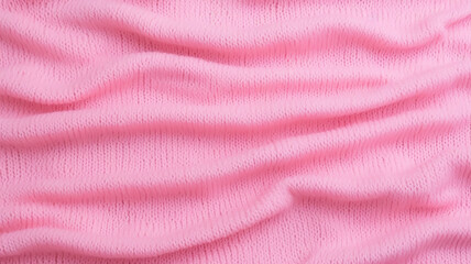 Pink texture knitted fabric, fiber background cozy style