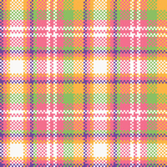 Scottish Tartan Plaid Seamless Pattern, Sweet Plaids Pattern Seamless. Seamless Tartan Illustration Vector Set for Scarf, Blanket, Other Modern Spring Summer Autumn Winter Holiday Fabric Print.