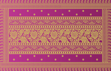 beautiful graphic saree design and this sari design is in Indian style which is for textile fashion industry and it can be used as wallpaper backdrop and website bg this style is originated in india