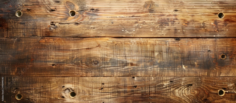 Poster wooden textured surface with a calendar page featuring copy space image