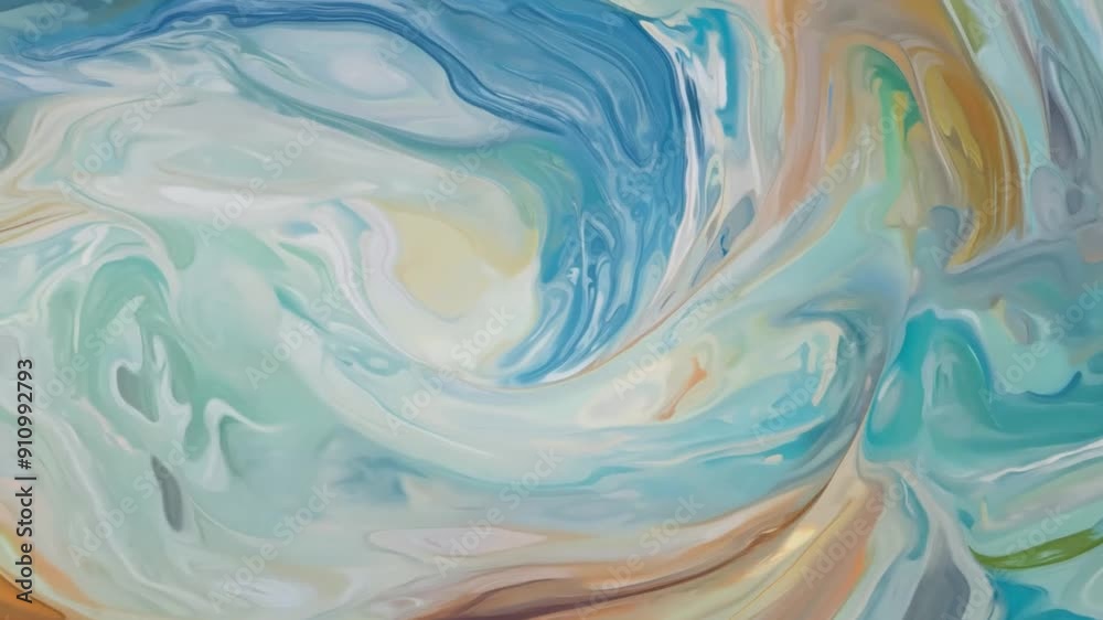Poster this vibrant swirl of colors creates a captivating abstract composition.