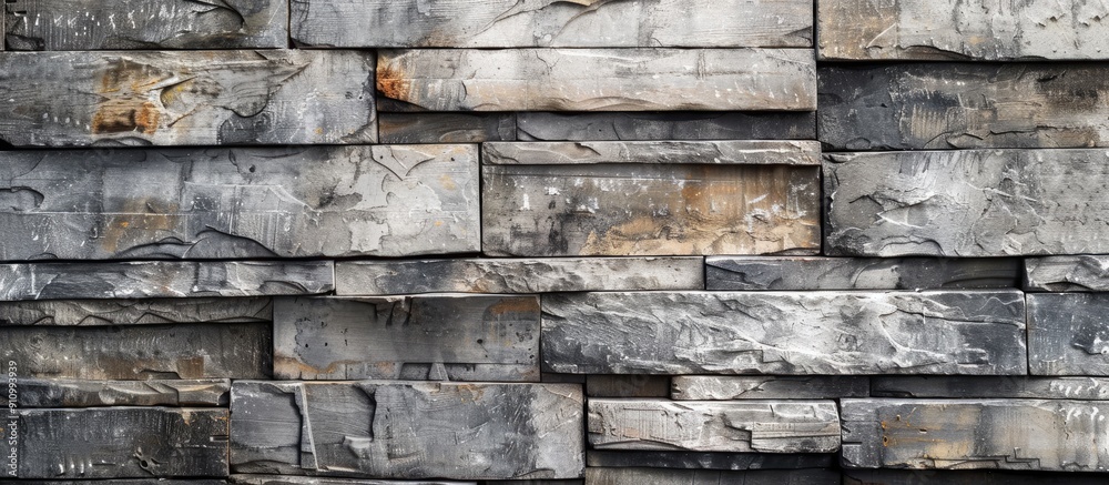 Aufkleber conceptual brick background as a wallpaper texture with concrete copy space image included