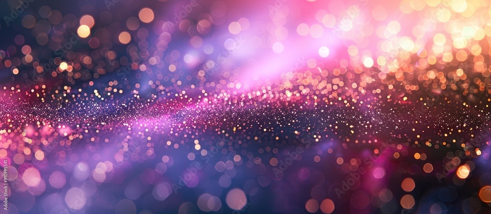 Poster A sparkly background with an abstract design and plenty of copy space image