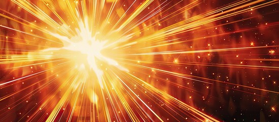 Abstract background with a Japanese inspired radius cartoon pattern featuring an exploding star burst texture perfect for design with copy space image