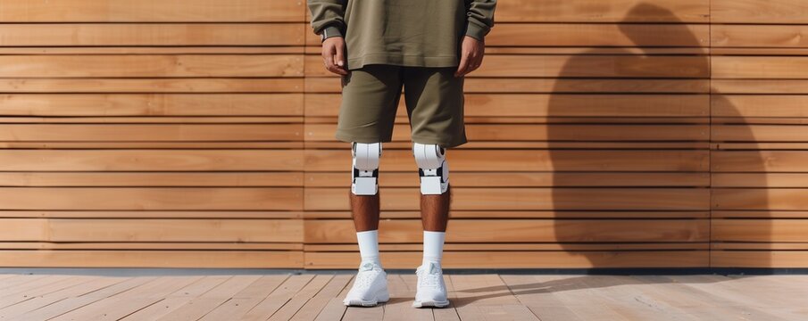 Bionic leg prosthesis. Lower limb prosthetics. Modern medicine. Smart prosthesis. Biomechanics. Lifestyle