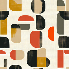 Abstract Shapes seamless pattern