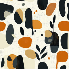 Abstract Shapes seamless pattern