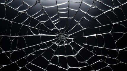 Obraz premium Broken Glass Abstract Art.