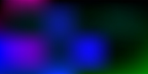 Obraz premium Dark Multicolor vector abstract blur template.
