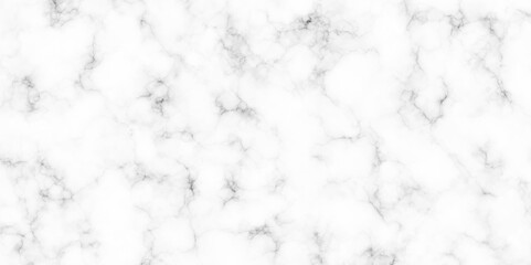White marble texture Panoramic white background. marble stone texture for design. Natural stone Marble white background wall surface black pattern. White and black marble texture background.