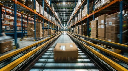 Fototapeta premium Product Standardization: Large-scale production promotes product standardization, reducing complexity in manufacturing and resulting in lower overall costs. 