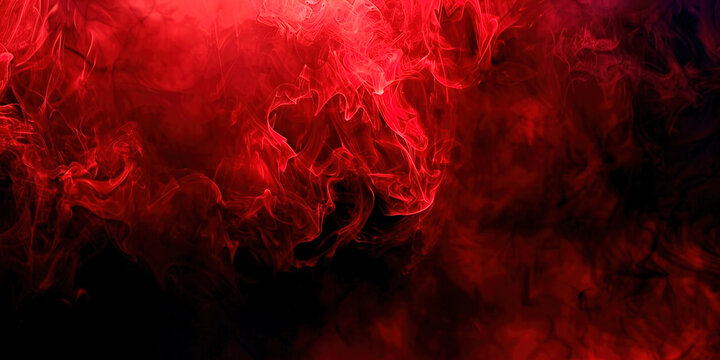 Smoky red abstract background
