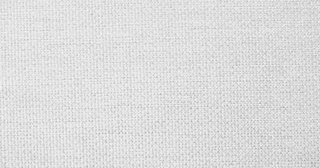 Fototapeta premium Natural linen material textile canvas Fabric texture background. Close-up detail of fabric natural color Hemp material pattern design wallpaper. can be used as background or for graphic design