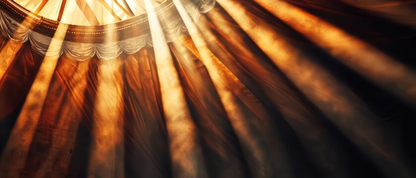 In an ultramodern supernatural scene, visualize a bizarrely effective lead generation process for summer events where sunlight filtering through enchanted fairgrounds draws