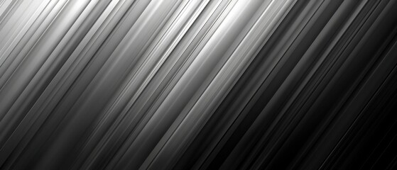 Obraz premium Artistic grayscale diagonal lines background. Perfect for backdrops, presentations, and modern design elements.