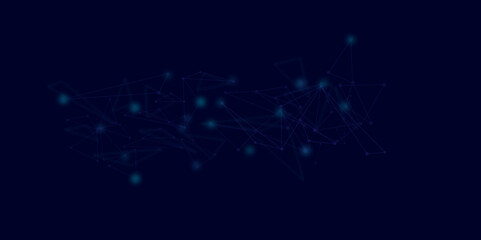 Vector Technology Network Background. abstract sense of science and technology graphic design.