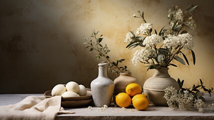 Relaxing Spa Still Life Featuring Lavender in a Calming Setting