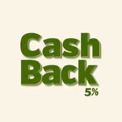 Naklejka premium Cash Back Offer