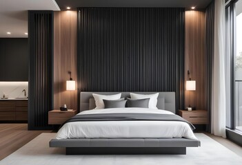 Modern Bedroom in a luxury house