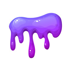 Splat slime mucus. Sticky liquid goo spots and blobs. Colorful jelly cartoon snot and smudges. Vector illustration isolated on white background