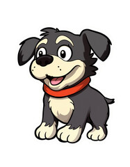 Fototapeta premium happy dog