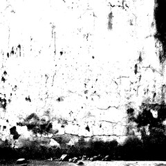 Rough Grunge Surface with Mud Splatter Texture