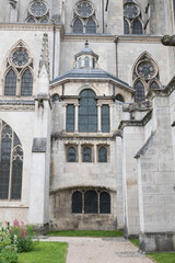 the cathedral of Toul in France outdoor view