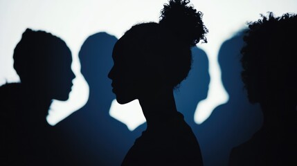A group of people standing together, sharing a moment