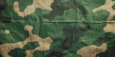 Trendy Green Camo Background
