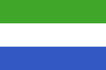 flag sierra leone 
 