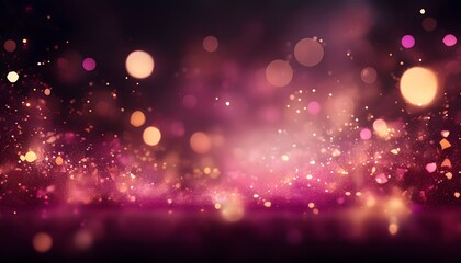 Fototapeta premium Pink abstract background with bokeh